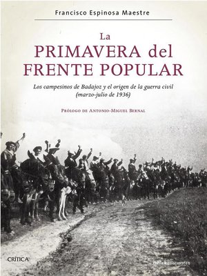 cover image of La primavera del Frente Popular